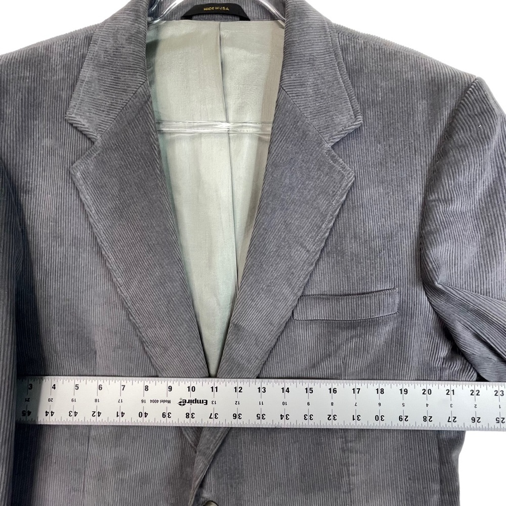 Haggar Men’s Corduroy Blazer Size 40 - Picture 7 of 10
